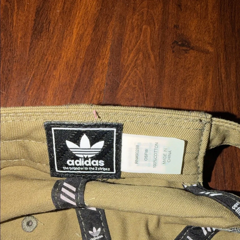 adidas green cap